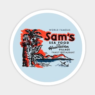 Sam's Seafood Magnet